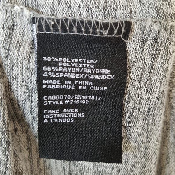 BRUNETTE THE LABEL Knit Strappy Tank Dress Grey XS - Picture 10 of 10